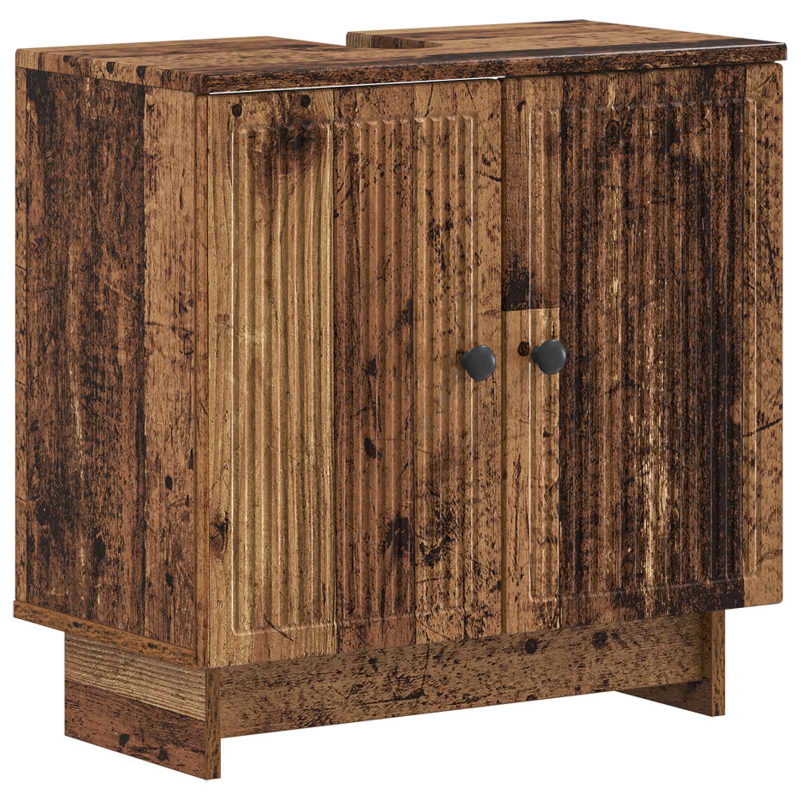 vidaXL Bathroom Sink Cabinet EDE Old Wood 59.5 x 31.5x 59 cm 1