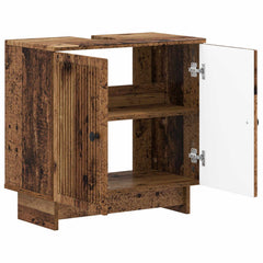 vidaXL Bathroom Sink Cabinet EDE Old Wood 59.5 x 31.5x 59 cm 2
