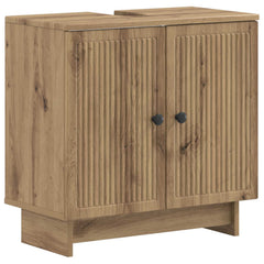 vidaXL Bathroom Sink Cabinet EDE Artisan Oak 59.5 x 31.5x 59 cm 1