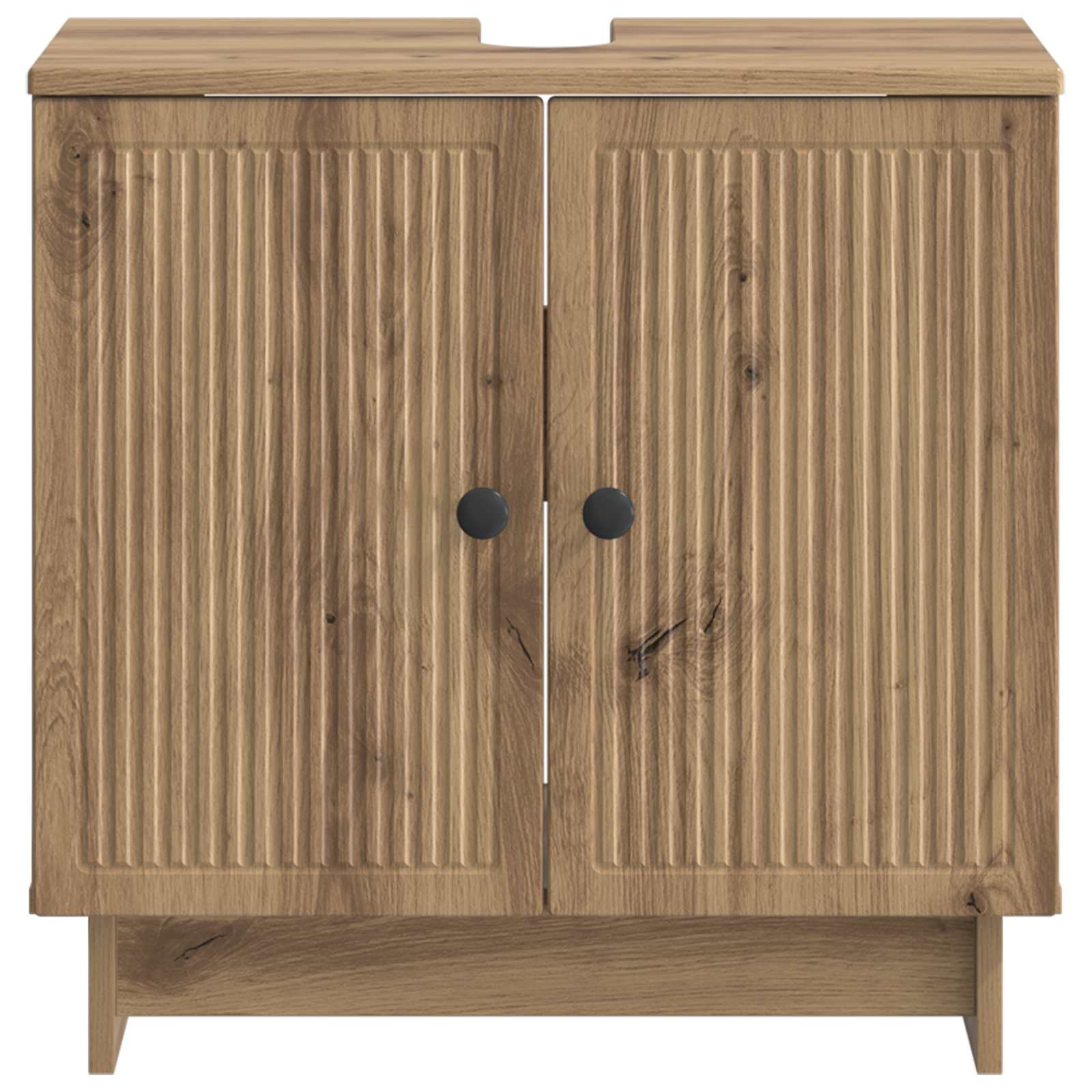 vidaXL Bathroom Sink Cabinet EDE Artisan Oak 59.5 x 31.5x 59 cm 3