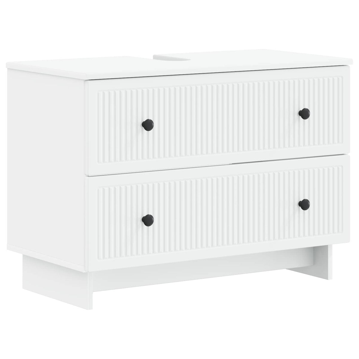 Bathroom Sink Cabinet EDE 82 x 41x 59 cm White