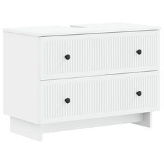 Bathroom Sink Cabinet EDE 82 x 41x 59 cm White