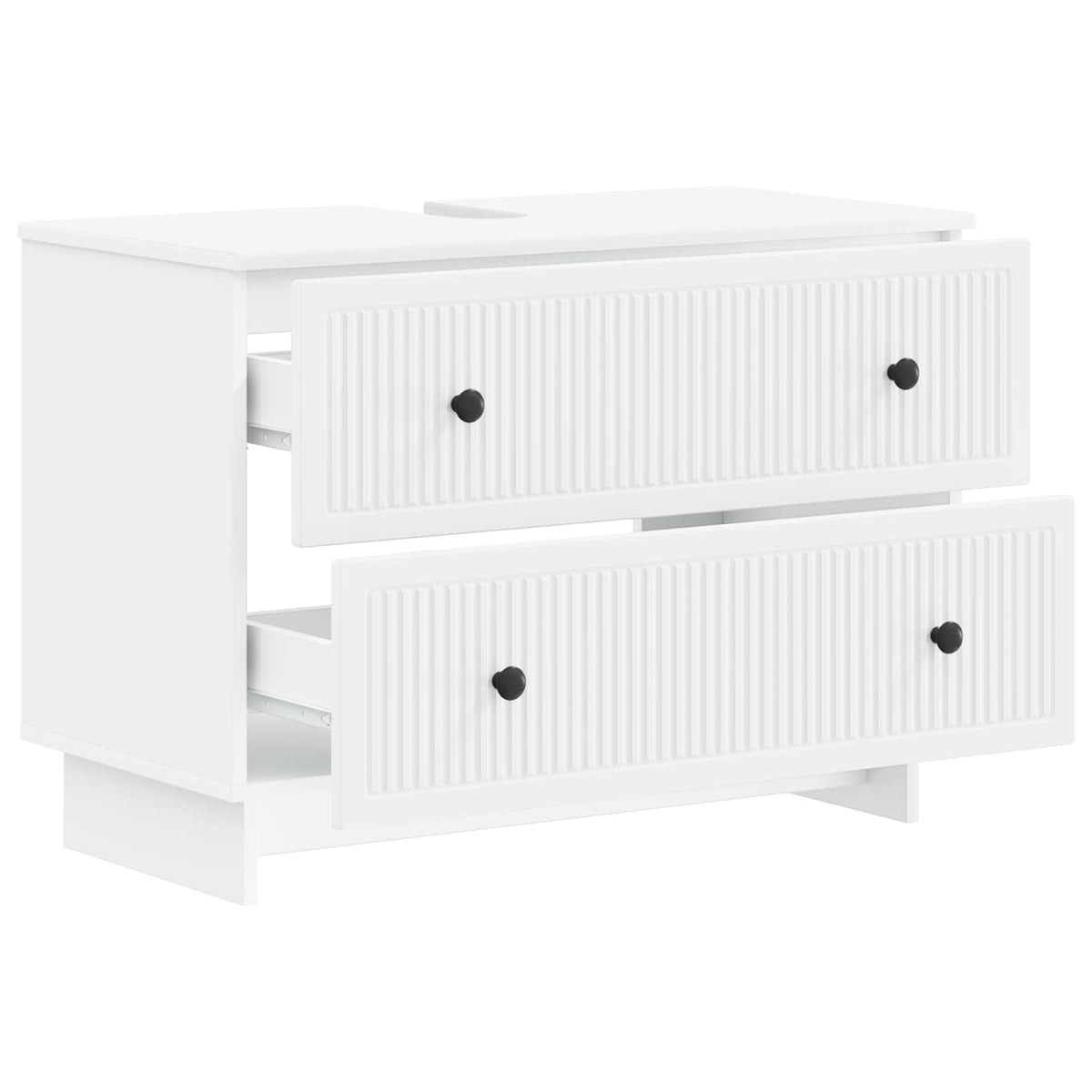 Bathroom Sink Cabinet EDE 82 x 41x 59 cm White
