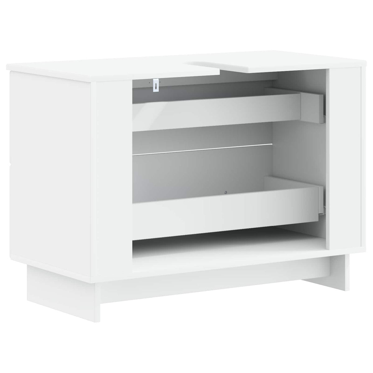 Bathroom Sink Cabinet EDE 82 x 41x 59 cm White