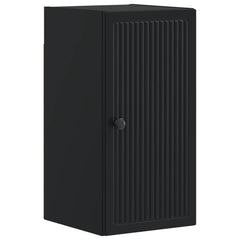 vidaXL Bathroom Wall Cabinet EDE Black 30 x 31 x 59 cm Engineered Wood 2