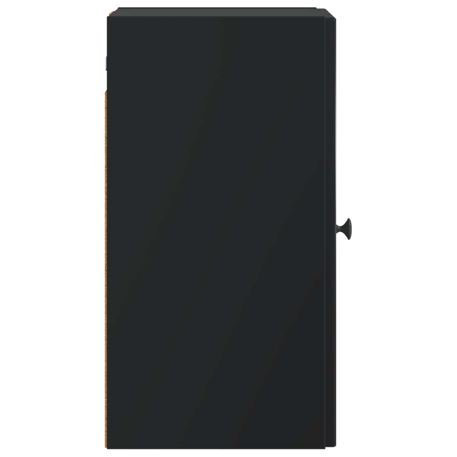 vidaXL Bathroom Wall Cabinet EDE Black 30 x 31 x 59 cm Engineered Wood 5