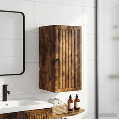 vidaXL Bathroom Wall Cabinet EDE Smoked Oak 30 x 31 x 59 cm 1