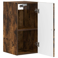 vidaXL Bathroom Wall Cabinet EDE Smoked Oak 30 x 31 x 59 cm 3