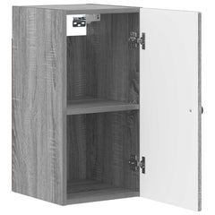 vidaXL Bathroom Wall Cabinet EDE Grey Sonoma 30 x 31 x 59 cm 3