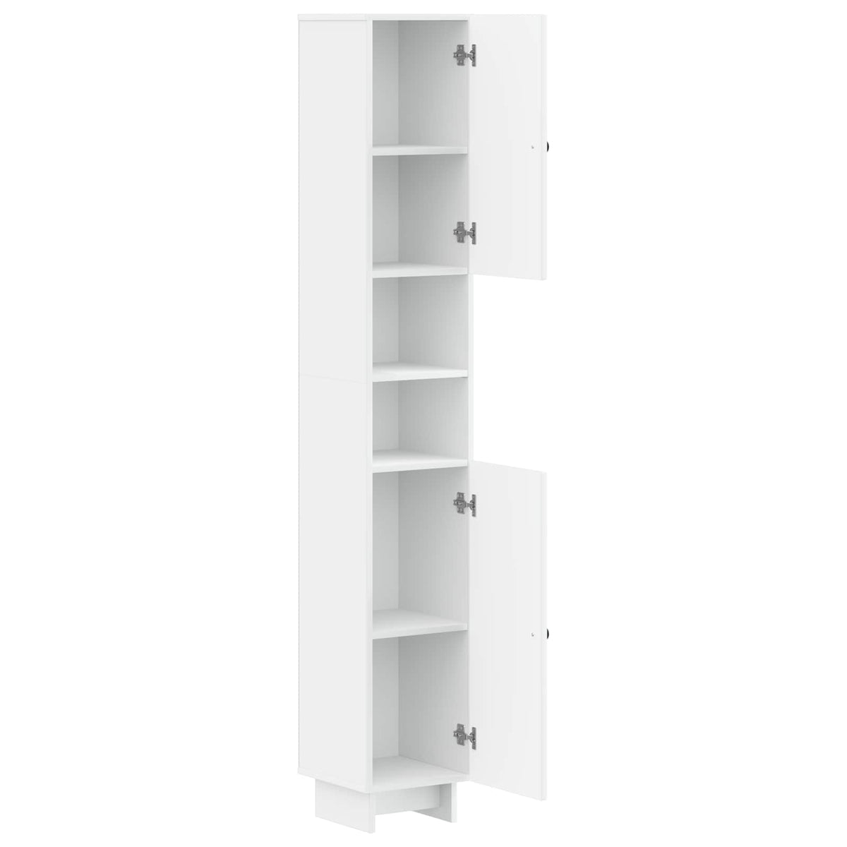 Bathroom Cabinet with Open Shelf EDE White