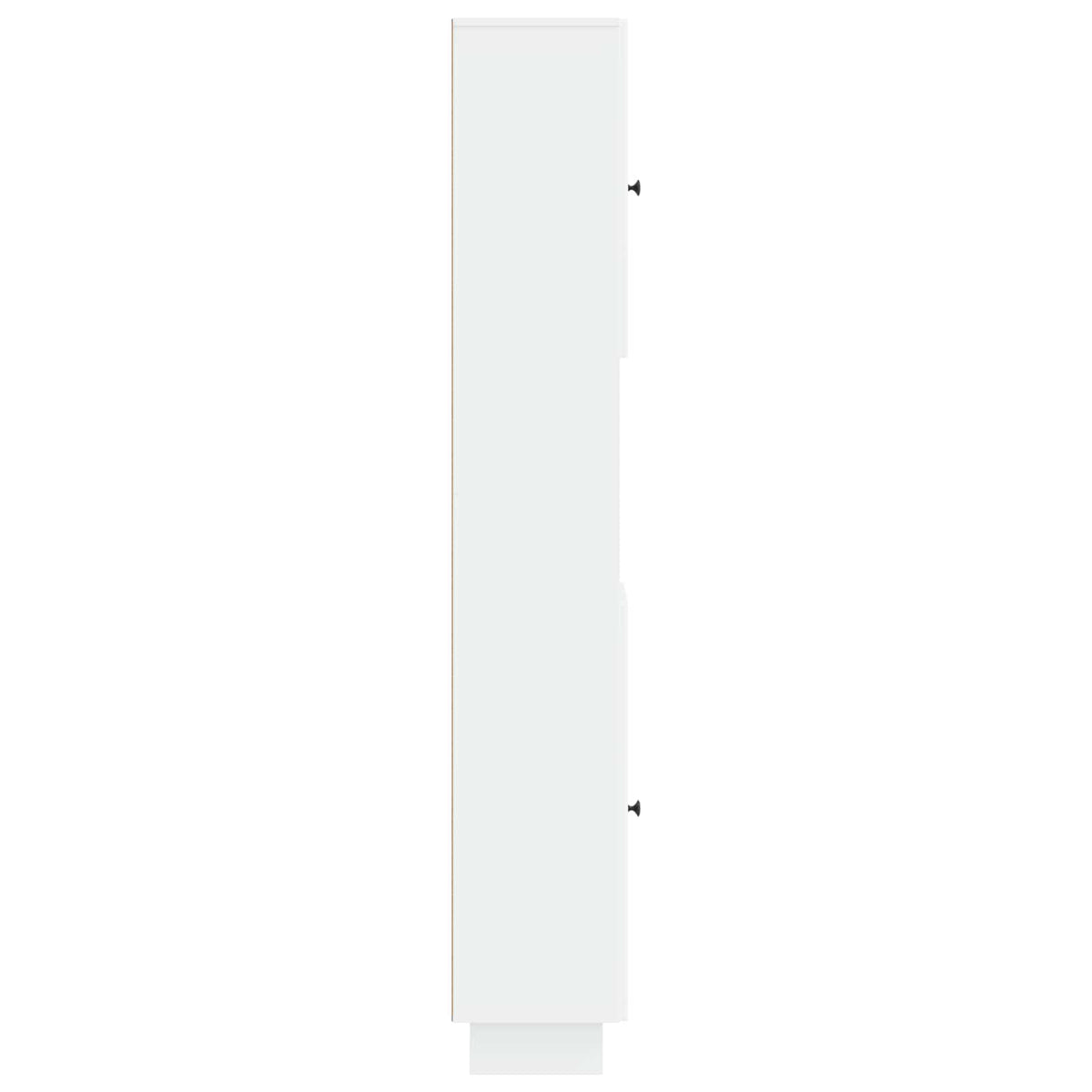 Bathroom Cabinet with Open Shelf EDE White