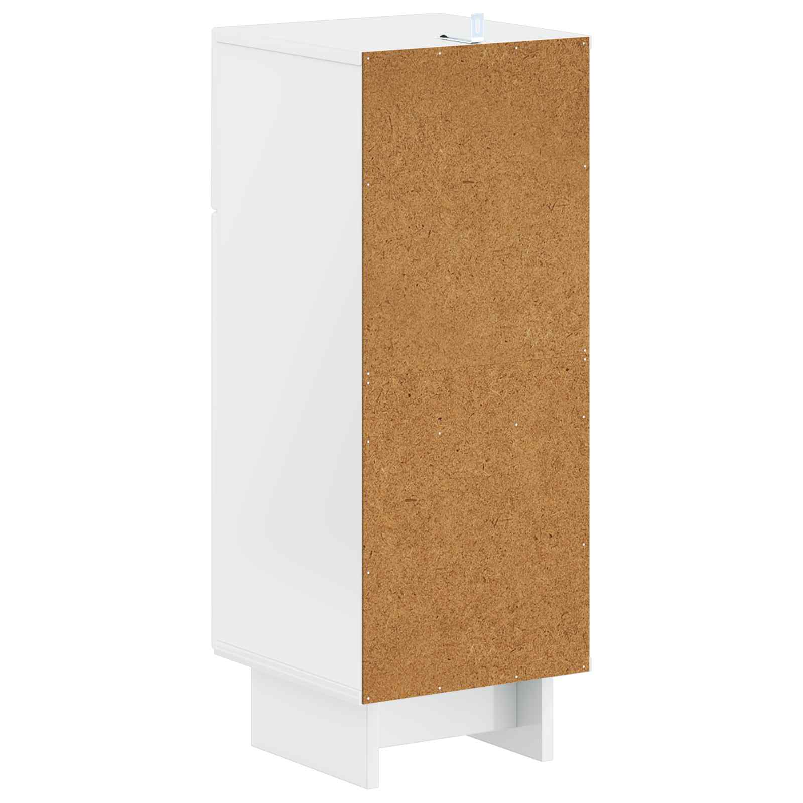 vidaXL Bathroom Storage Cainet EDE High Gloss White 30 x 31 x 80 cm 6
