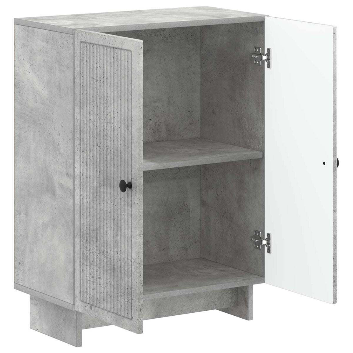 Bathroom Storage Cainet EDE 59.5 x 31 x 80 cm Concrete grey