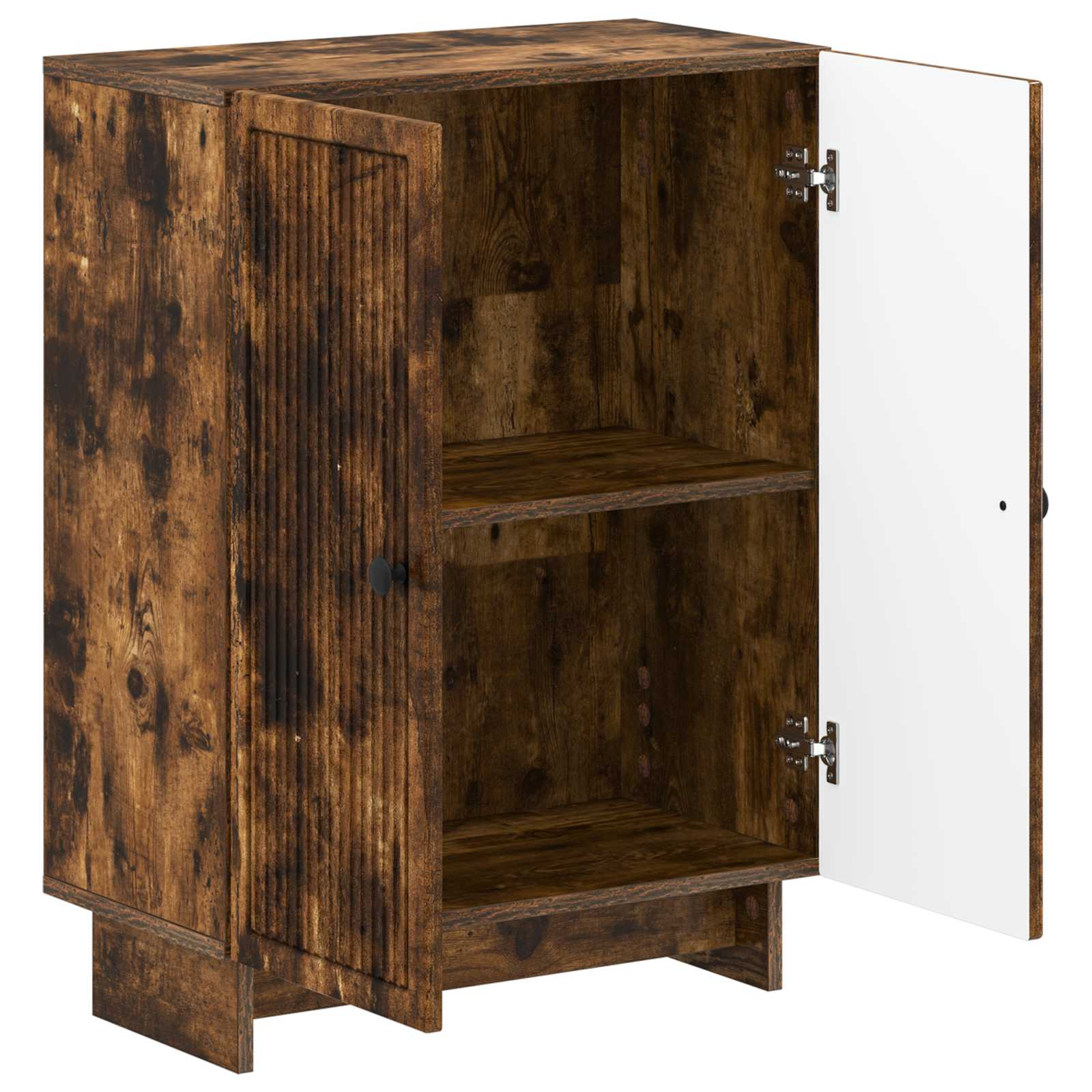 vidaXL Bathroom Storage Cainet EDE Smoked Oak 59.5 x 31 x 80 cm 3