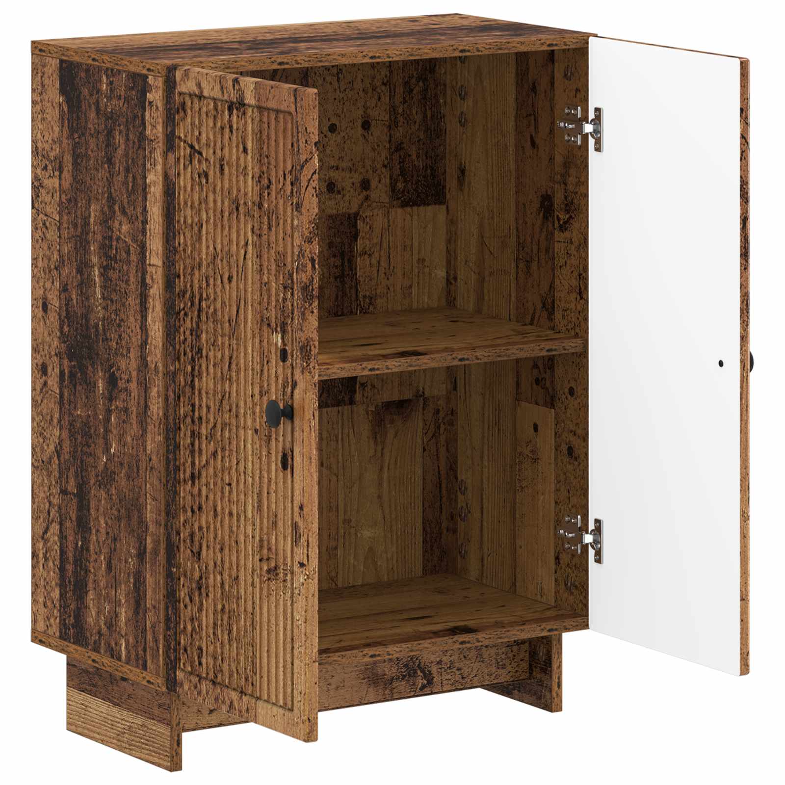 vidaXL Bathroom Storage Cainet EDE Old Wood 59.5 x 31 x 80 cm 3