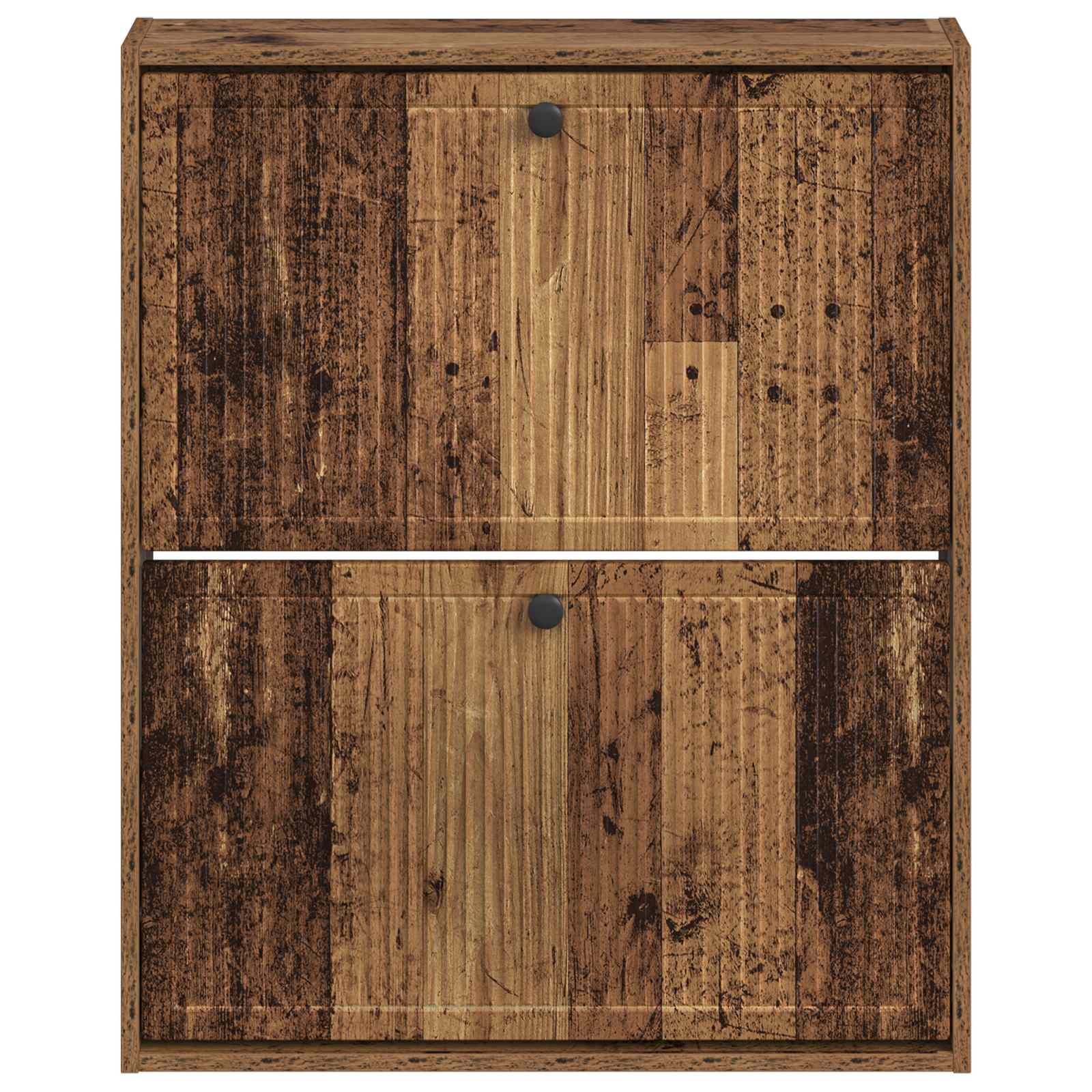 vidaXL Wall-Mounted Shoe Cabinet EDE 71 x 17 x 86 cm Engineered Wood 4