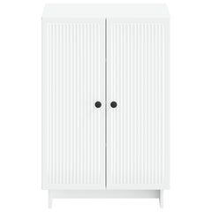 vidaXL Shoe Cabinet EDE 59.5 x 39.5 x 90 cm Engineered Wood White 4