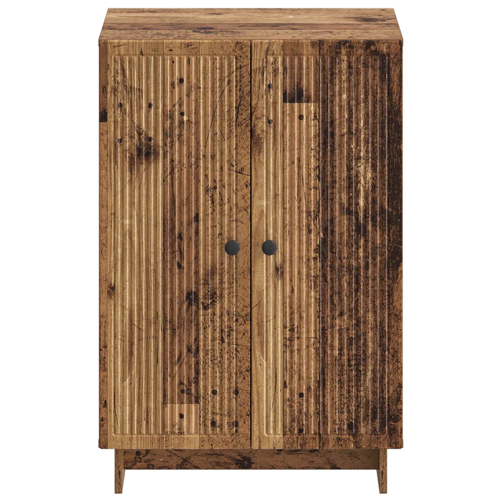 vidaXL Shoe Cabinet EDE 59.5 x 39.5 x 90 cm Engineered Wood Old Wood 4