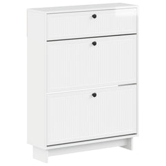 vidaXL Shoe Cabinet EDE 78 x 24 x 103 cm Engineered Wood 2