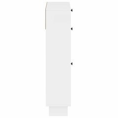 vidaXL Shoe Cabinet EDE 78 x 24 x 103 cm Engineered Wood 5