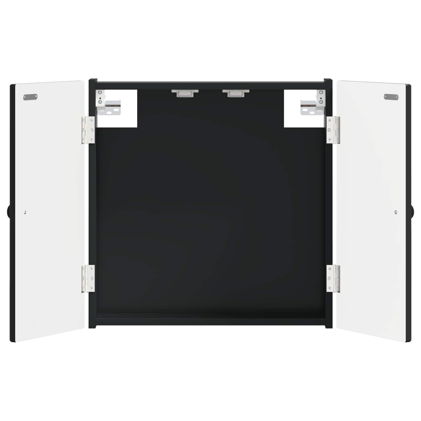 vidaXL Dartboard Cabinet EDE Black 52.5 x 10.5 x 53.5 cm 2