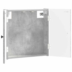 vidaXL Dartboard Cabinet EDE Concrete Grey 52.5 x 10.5 x 53.5 cm 3