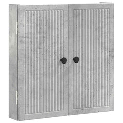 vidaXL Dartboard Cabinet EDE Concrete Grey 52.5 x 10.5 x 53.5 cm 4