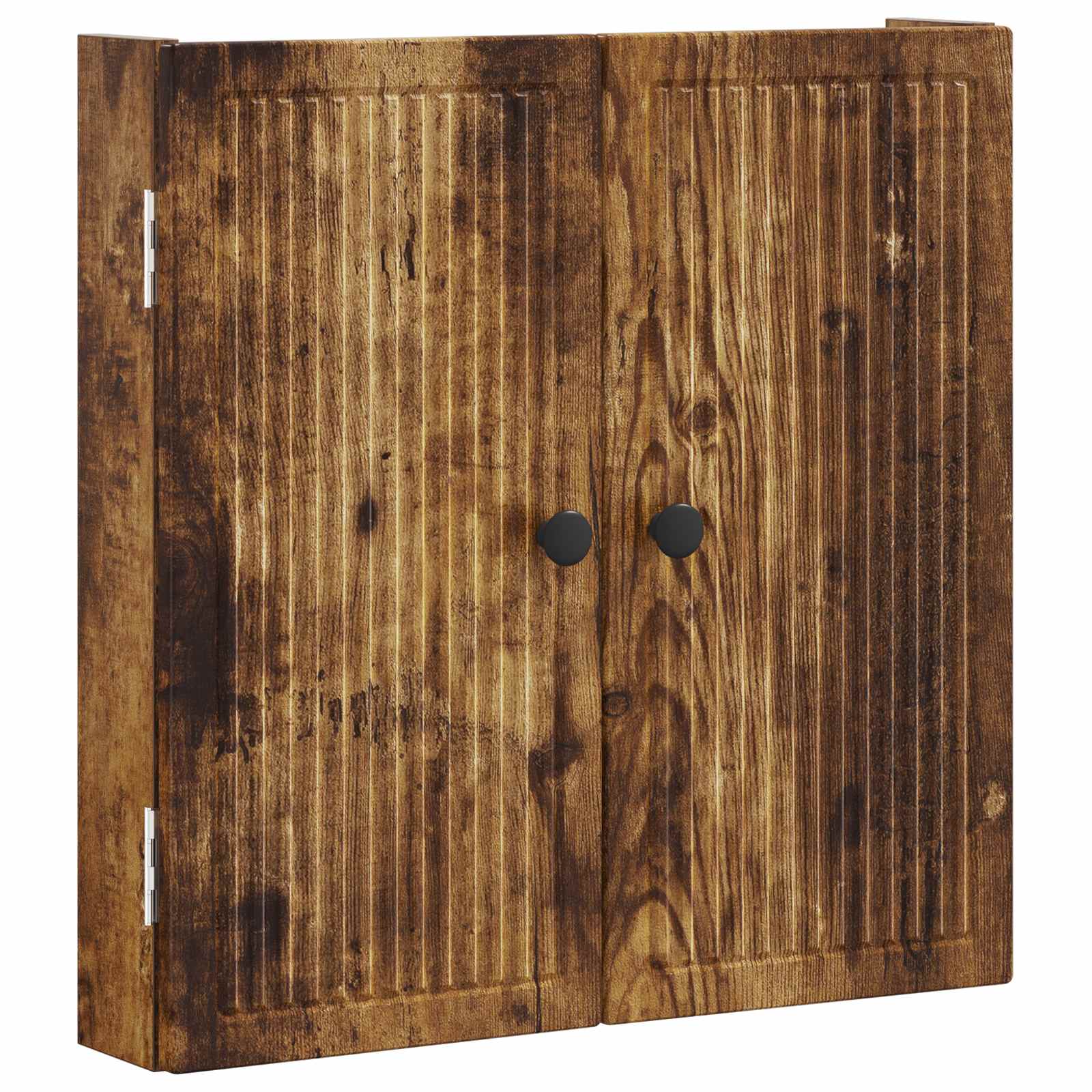 vidaXL Dartboard Cabinet EDE Smoked Oak 52.5 x 10.5 x 53.5 cm 4