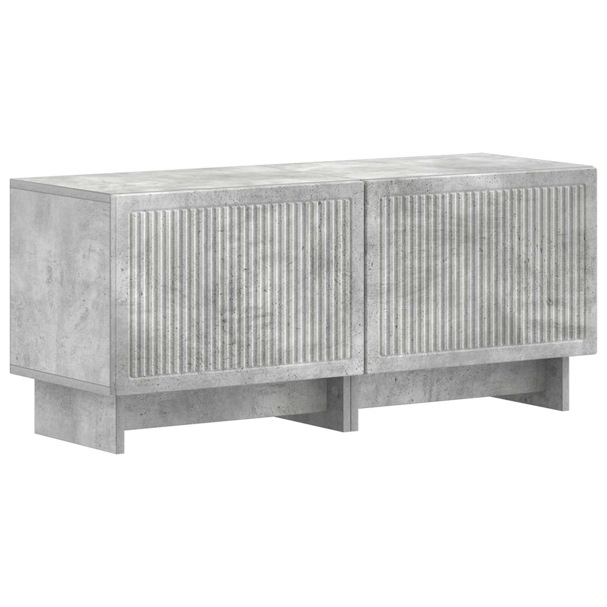 TV Cabinet Engineered Wood Concrete grey