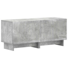 TV Cabinet Engineered Wood Concrete grey