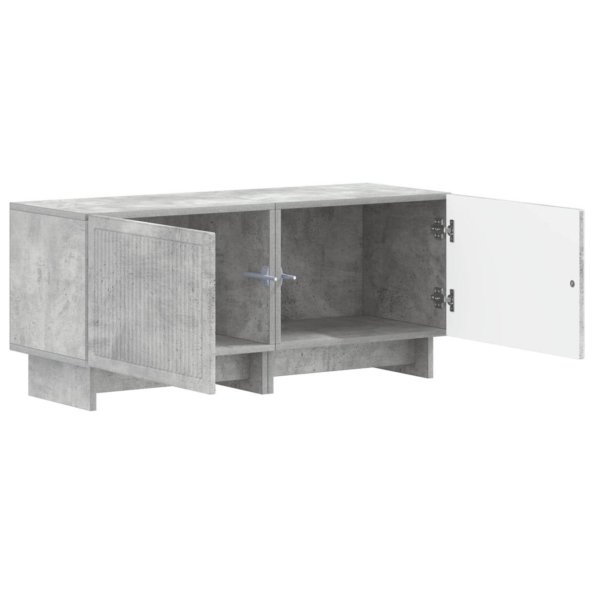 TV Cabinet Engineered Wood Concrete grey