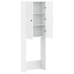 Toilet Cabinet EDE 66 x 25.5 x 190 cm White