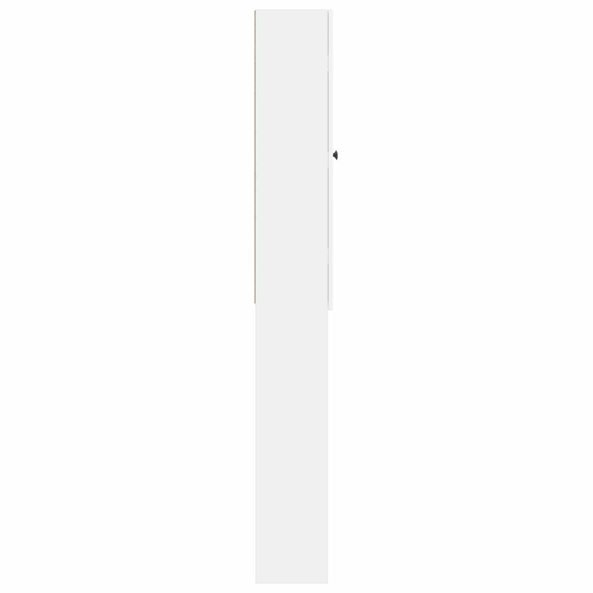 Toilet Cabinet EDE 66 x 25.5 x 190 cm White