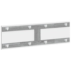 vidaXL Wall-Mounted Headboard EDE Grey Sonoma Engineered Wood 5