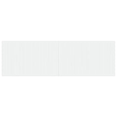 vidaXL Wall-Mounted Headboard EDE White Engineered Wood 3