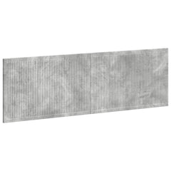 vidaXL Wall-Mounted Headboard EDE Concrete Grey Engineered Wood 2