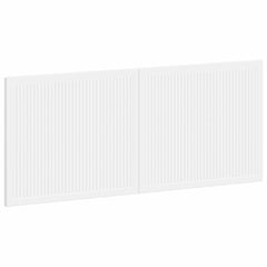 Wall-Mounted Headboard EDE Engineered Wood Width 120 cm White