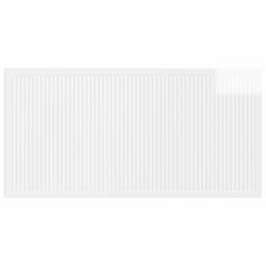 vidaXL Wall-Mounted Headboard EDE High Gloss White Engineered Wood 3
