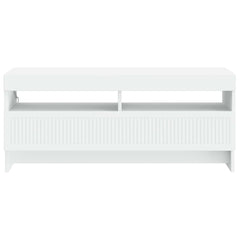 LED TV Cabinet EDE 100 x 35 x 43 cm Engineered Wood White