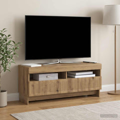 LED TV Cabinet EDE 100 x 35 x 43 cm Engineered Wood Artisan oak