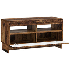 vidaXL LED TV Cabinet Old Wood Engineered Wood 5