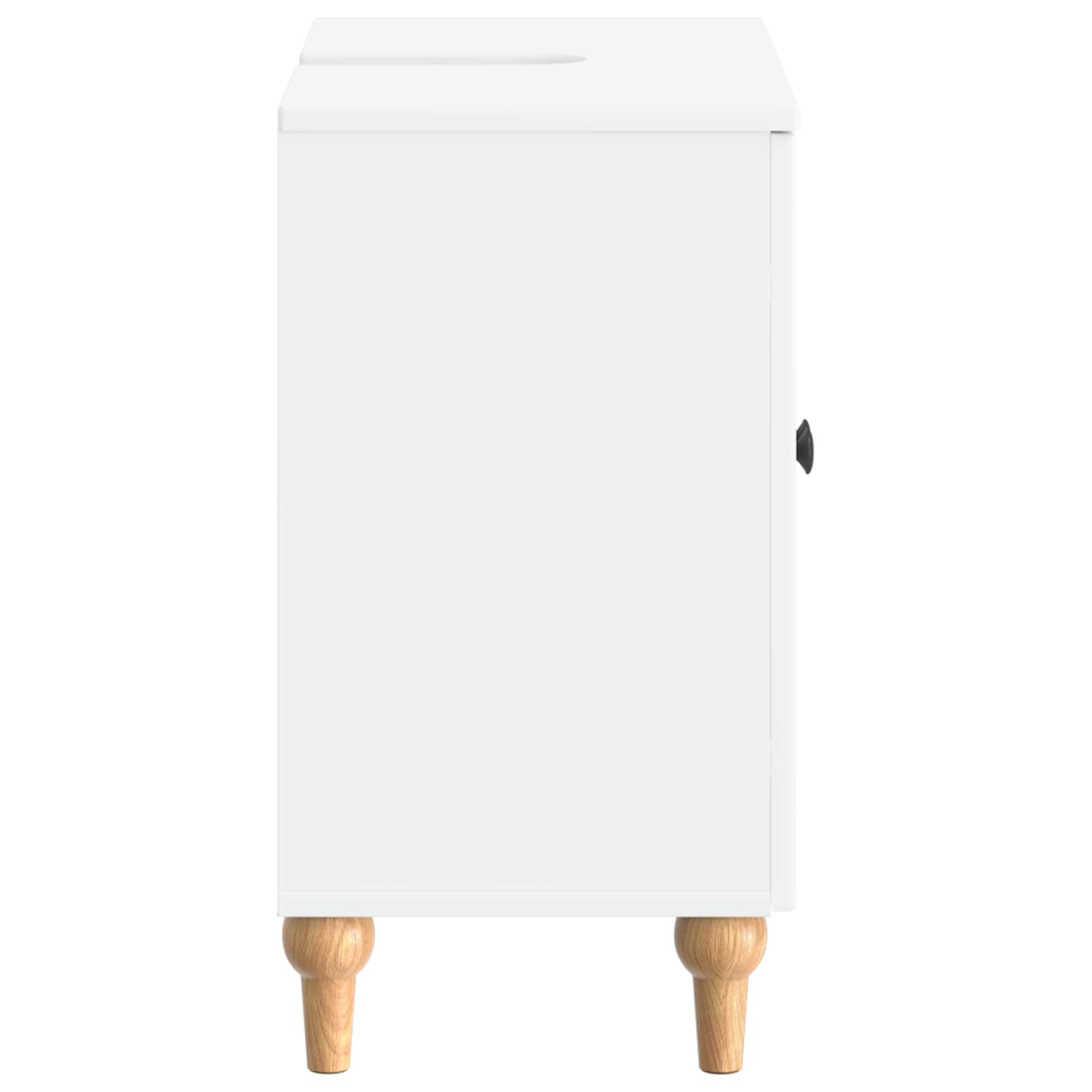 vidaXL Bathroom Sink Cabinet ALKMAAR White 59.5 x 31.5x 59 cm 5