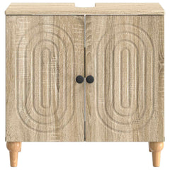vidaXL Bathroom Sink Cabinet ALKMAAR Sonoma Oak 59.5 x 31.5x 59 cm 4