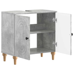 vidaXL Bathroom Sink Cabinet ALKMAAR Concrete Grey 59.5 x 31.5x 59 cm 3