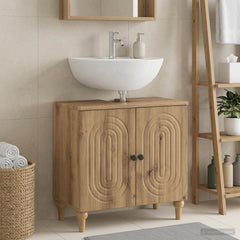 vidaXL Bathroom Sink Cabinet ALKMAAR Artisan Oak 59.5 x 31.5x 59 cm 1