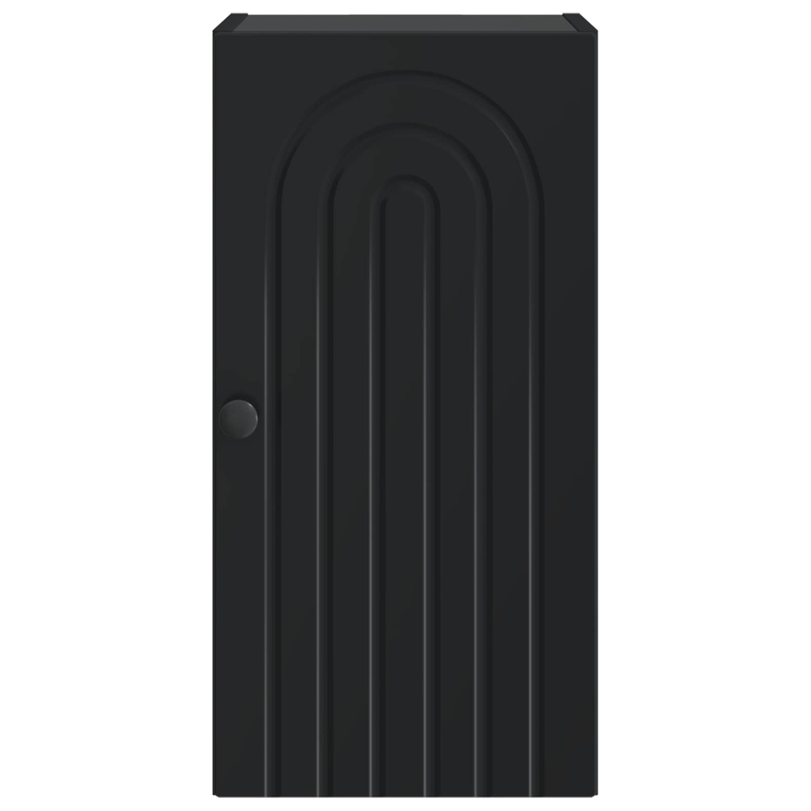 vidaXL Bathroom Wall Cabinet ALKMAAR Black 30 x 31 x 59 cm 4