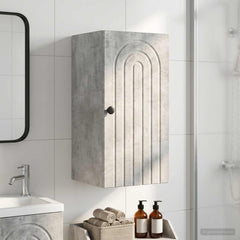 vidaXL Bathroom Wall Cabinet ALKMAAR Concrete Grey 30 x 31 x 59 cm 1