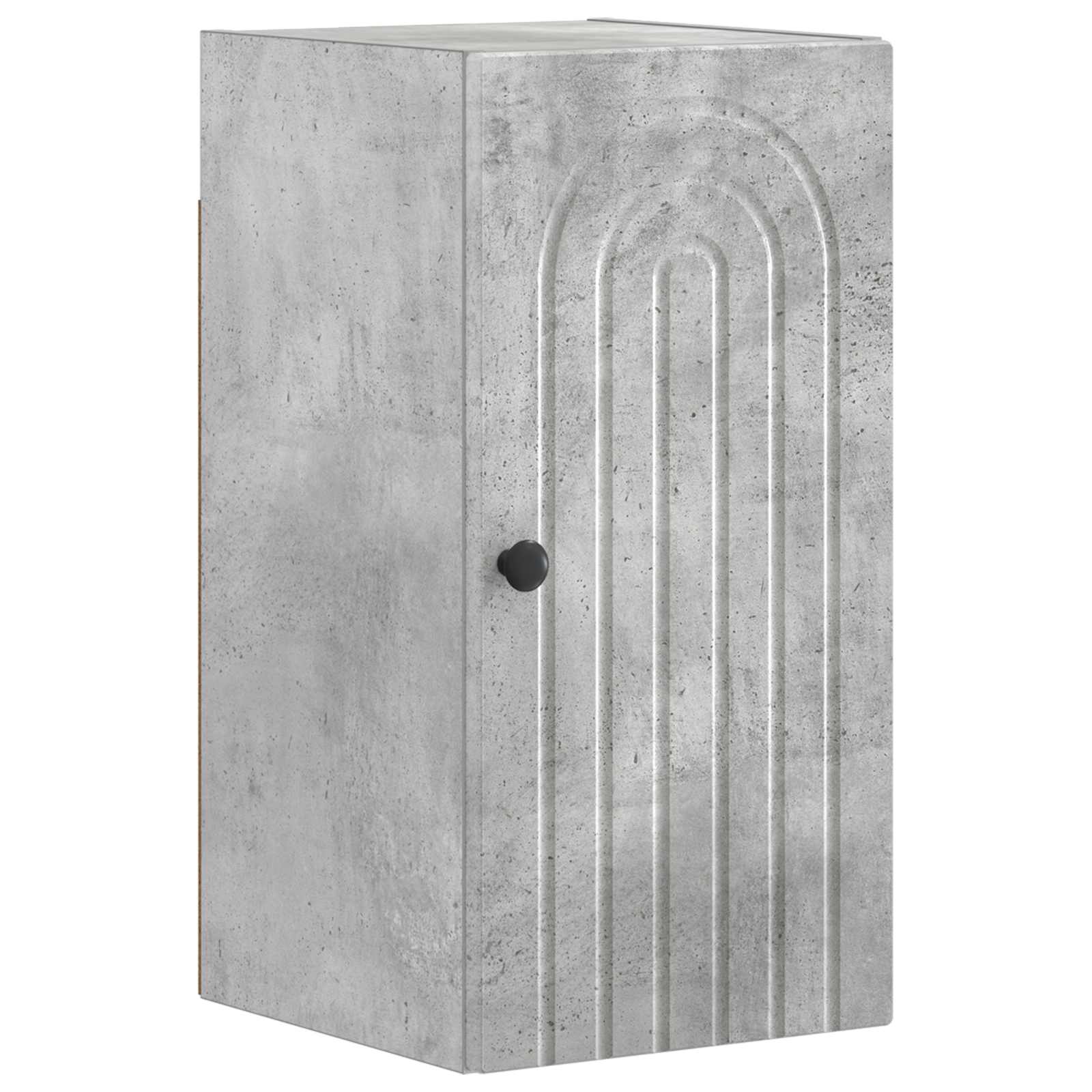vidaXL Bathroom Wall Cabinet ALKMAAR Concrete Grey 30 x 31 x 59 cm 2