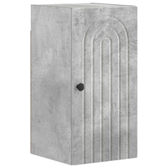vidaXL Bathroom Wall Cabinet ALKMAAR Concrete Grey 30 x 31 x 59 cm 2