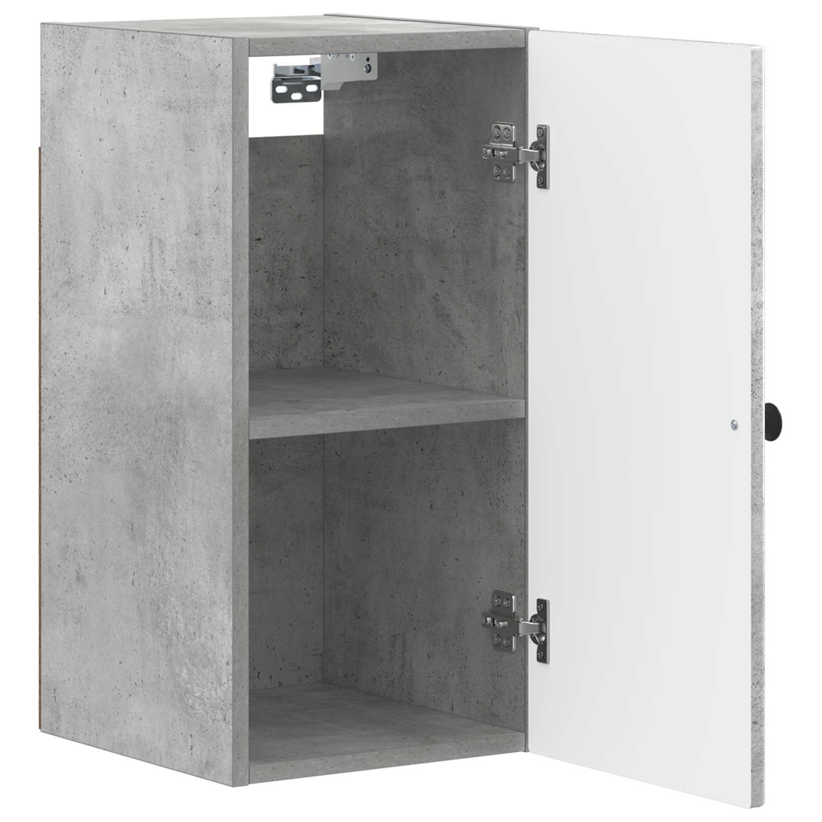 vidaXL Bathroom Wall Cabinet ALKMAAR Concrete Grey 30 x 31 x 59 cm 3